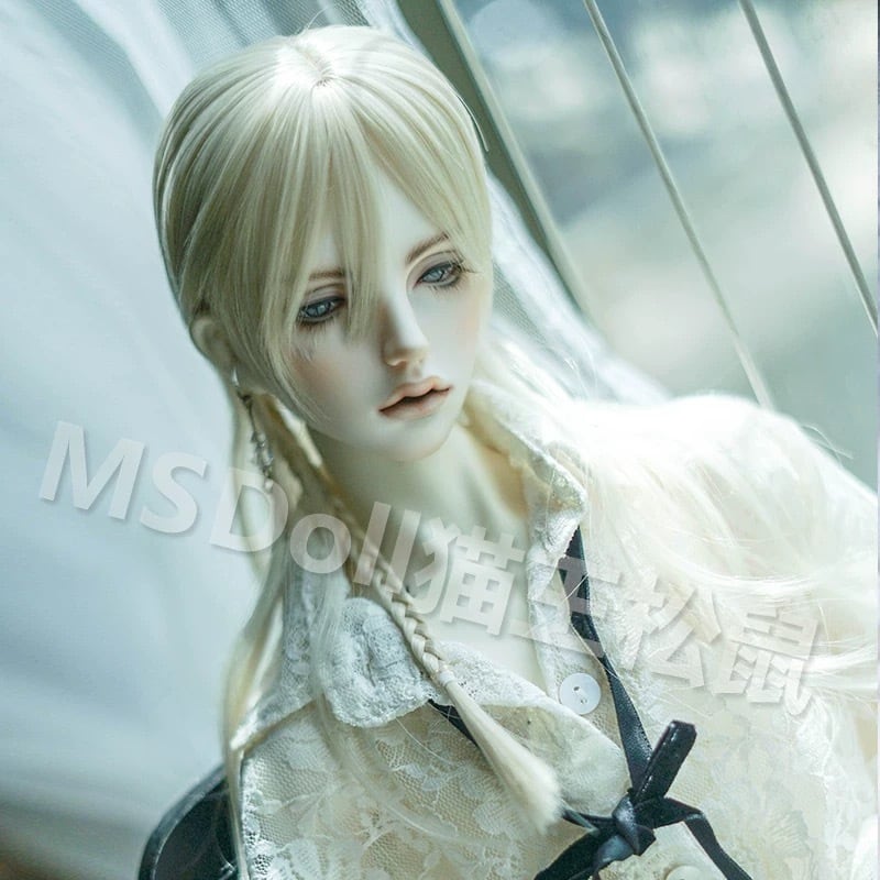 セットウィッグ 前髪あり BJD 1/3 1/4 1/6 かつら 耐熱 ヘッド パーツ