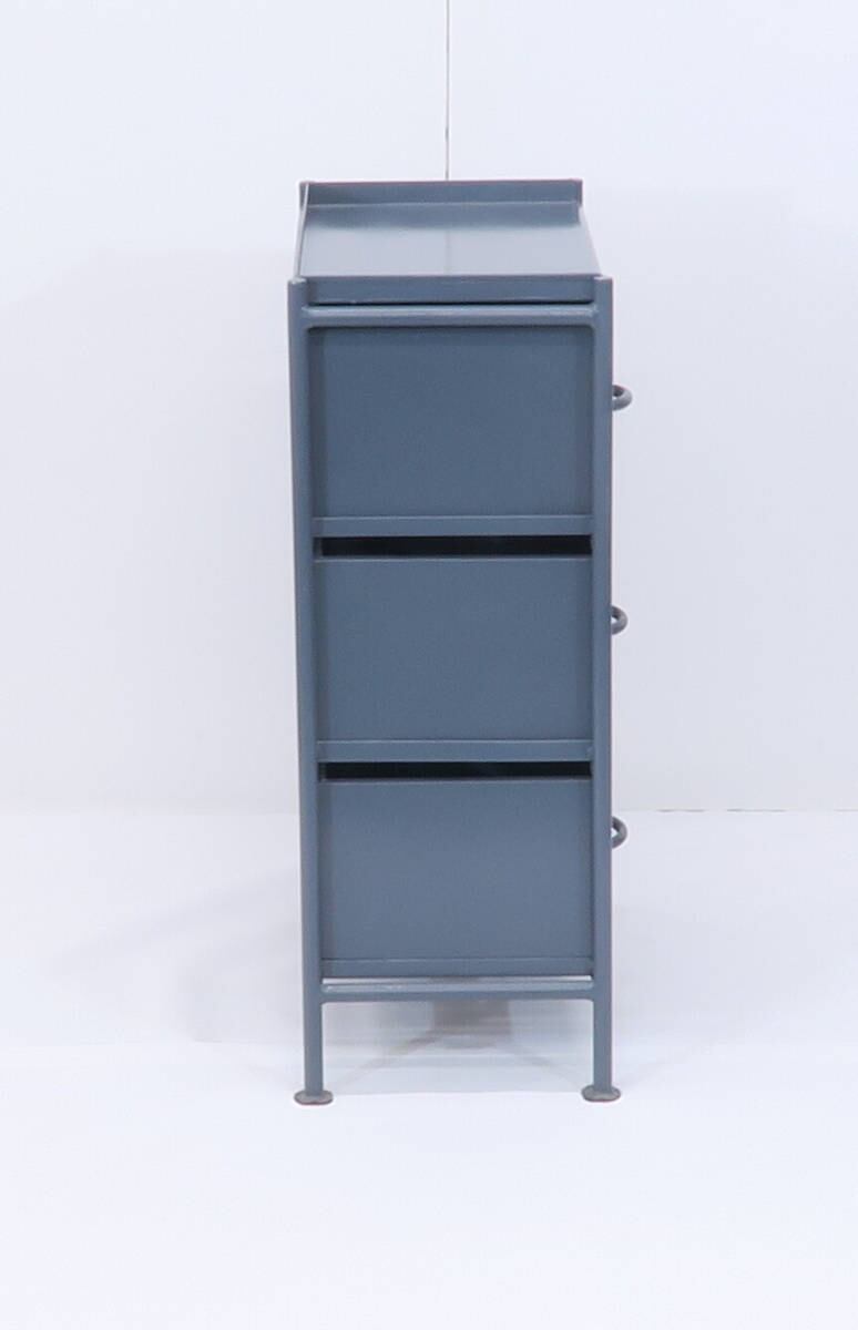 VERTICAL 6 DRAWERS CHEST - GRAY / 縦型 アイアンチェスト 6杯 グレー 