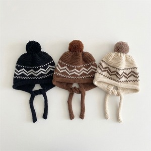 【HAT】レトロ風暖かい帽子