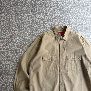 Supreme / 90’s usa製 Work shirt “初期タグ” size L