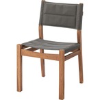 ダイニングチェア NX-933GY NX-933WH チェア 椅子 イス ダイニング アウトドア風 軽量 布張り 持ち運び ベランダ ナチュラル シンプル グレー ホワイト 灰 白