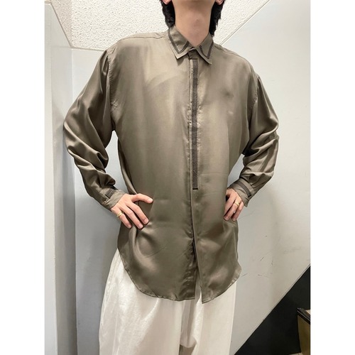"Dead Stock" 90's GOOUCH L/Sシルクシャツ