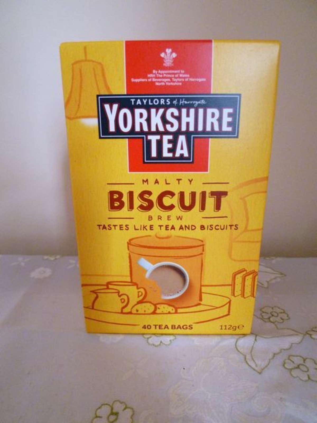 紅茶 ヨークシャーティー Biscuit Brew 40P イギリス雑貨店 ミセスバタフライ