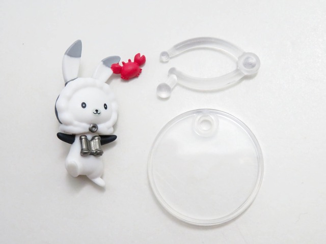 再入荷（A－ランク）【1800】 雪ミク Grand Voyage Ver. 小物パーツ ラビット・ユキネ　ねんどろいど