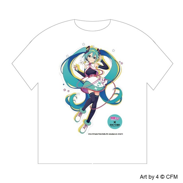 初音ミク×コロロ　Tシャツ