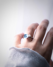 泡沫の目覚め -Nemophila- ring