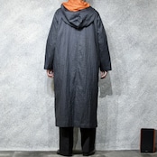 design nylon coat black