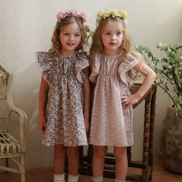 【予約】Roda Dress  / puella FLO