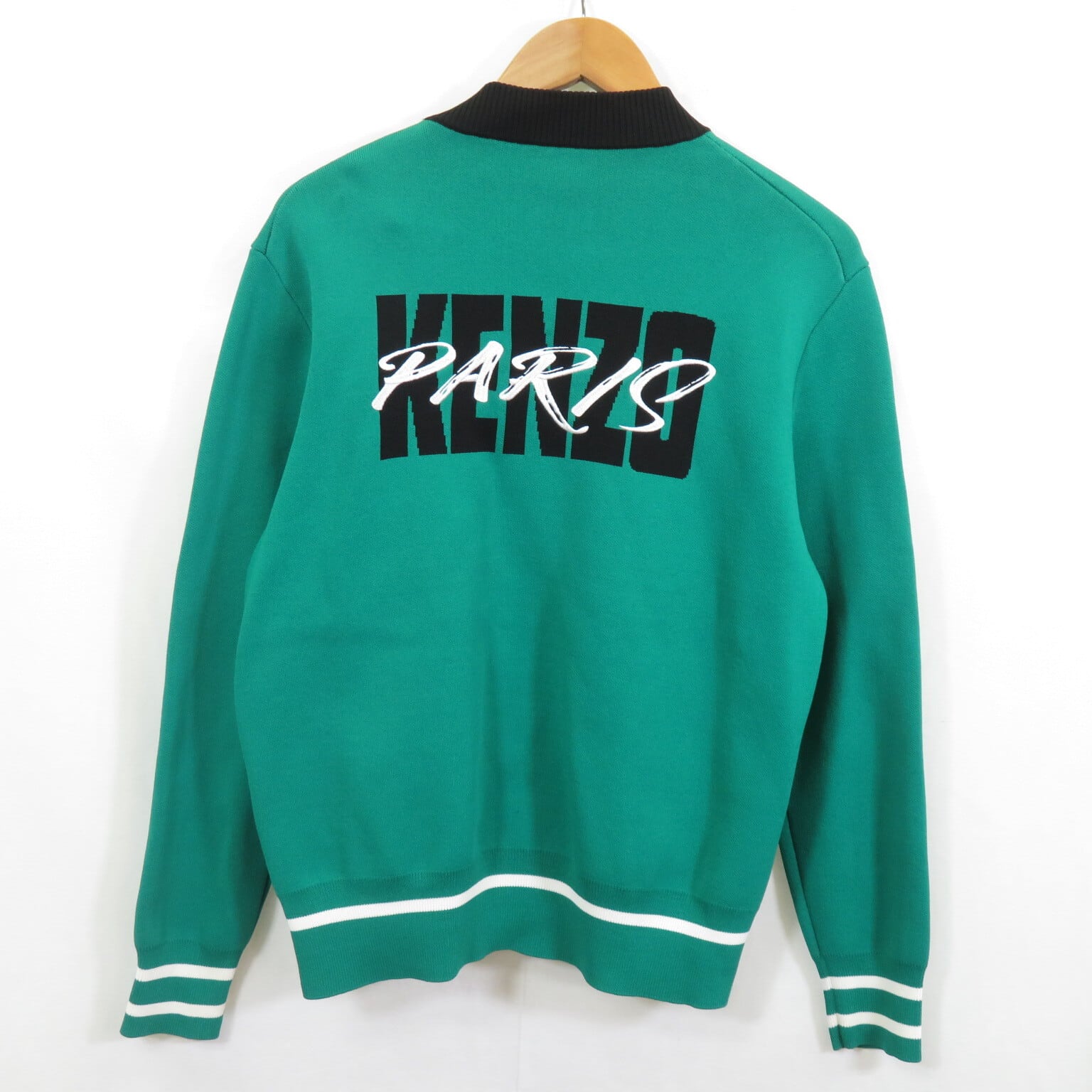 KENZO VARSITY JACKET ニット ジャケット sizeS/ケンゾー 1003 | USED