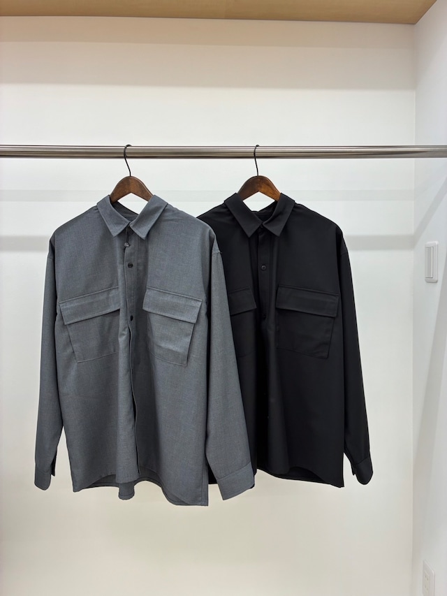 le vent souffle 裏起毛ハーフジップジャケット　P34