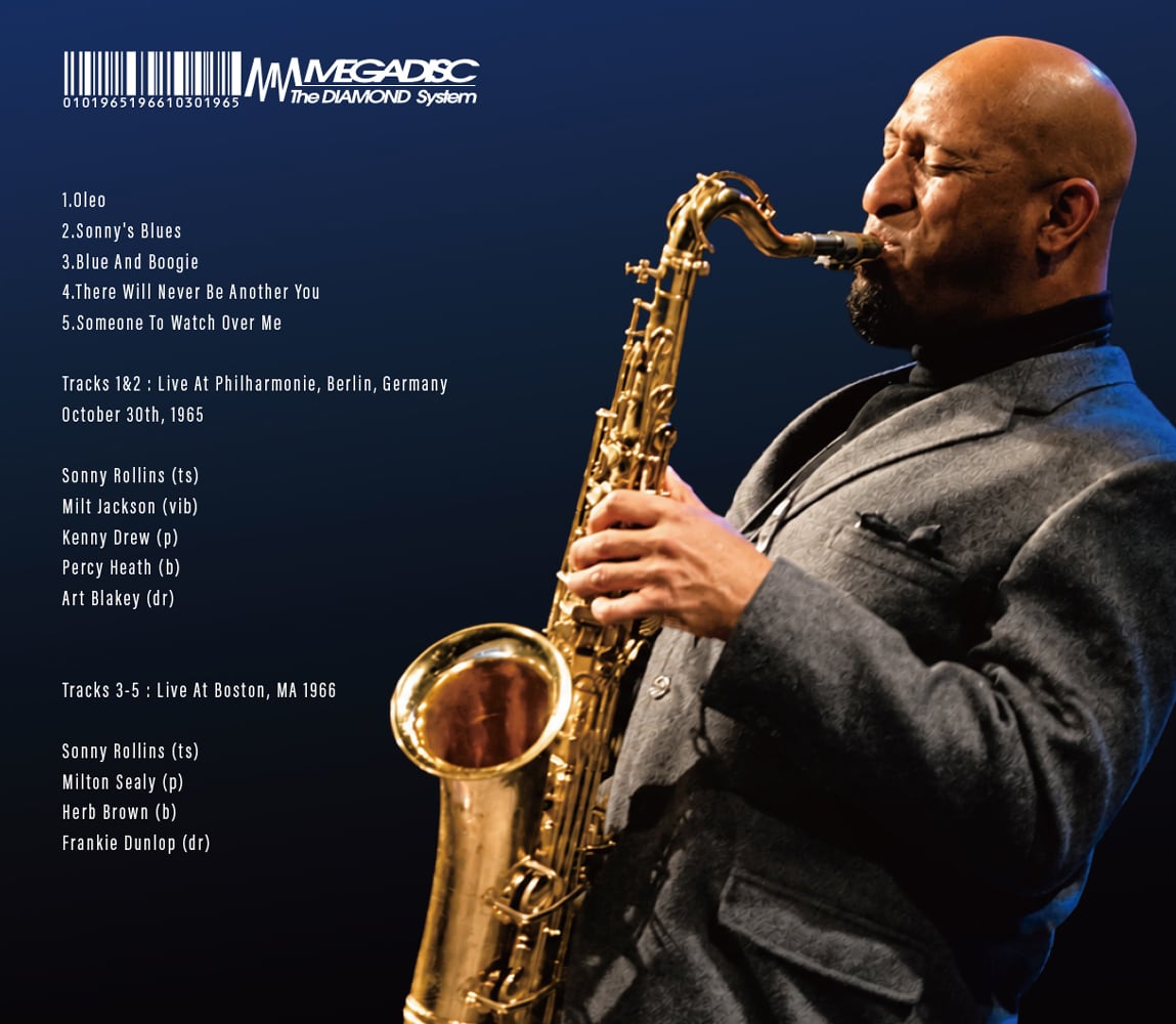 SONNY ROLLINS / BERLIN 1965(1CDR)超豪華メンバーによるライブ