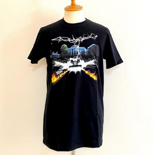 Back To The Future - COLLAGE - T-shirts　Black