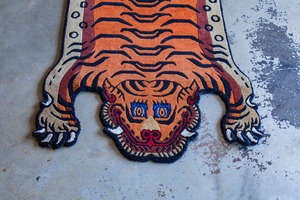 Tibetan Tiger Rug 《Mサイズ•ウール041》チベタンタイガーラグ