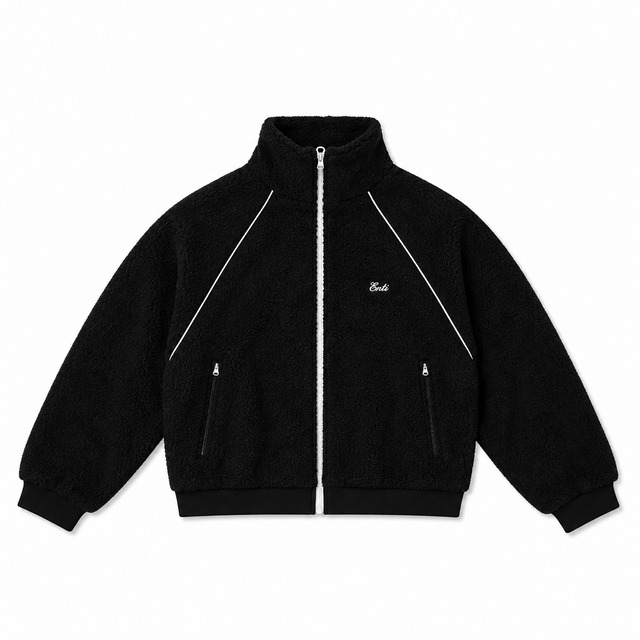 WOOL BOA JACKET (BLK)