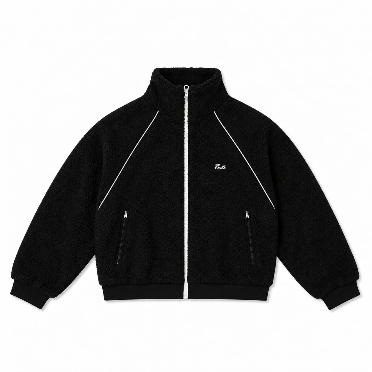 WOOL BOA JACKET (BLK)
