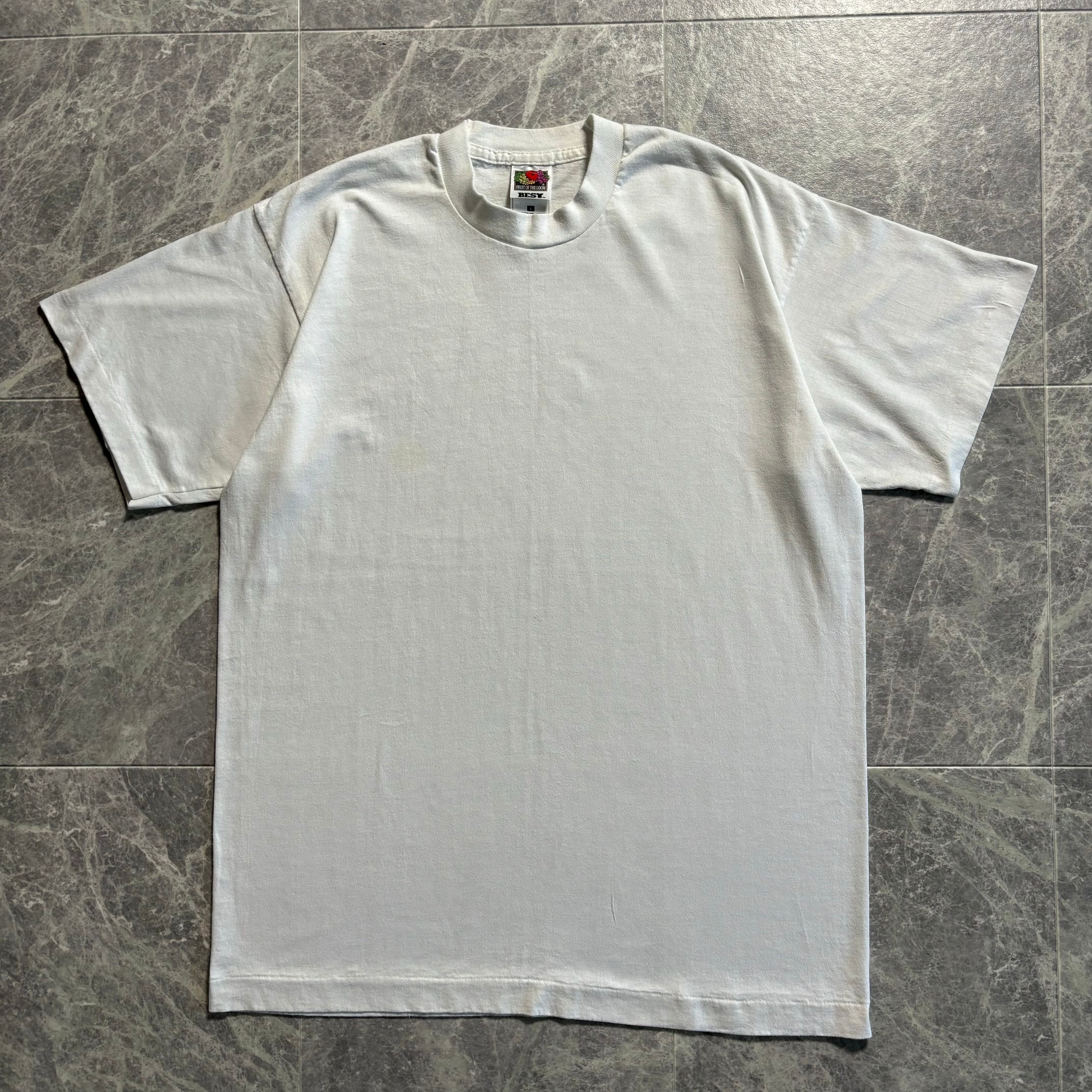 90s "FRUITS OF THE LOOM" Plain T-shirt