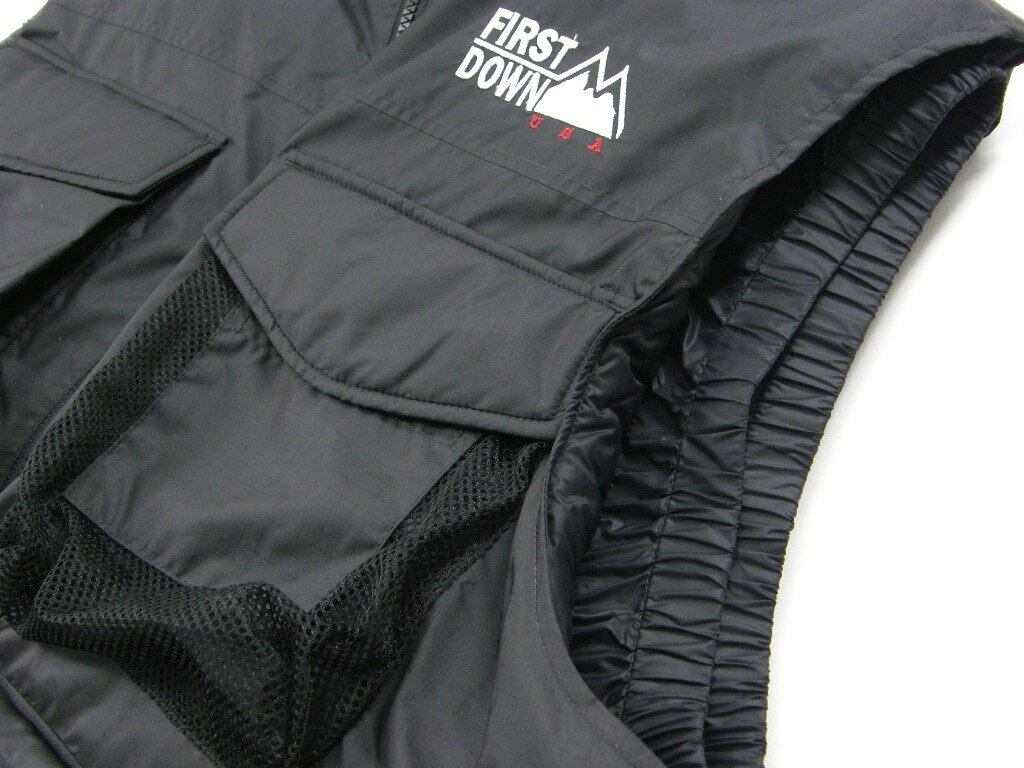 FIRST DOWN ／ ファーストダウン ダウンベスト MULTI POCKET DOWN VEST