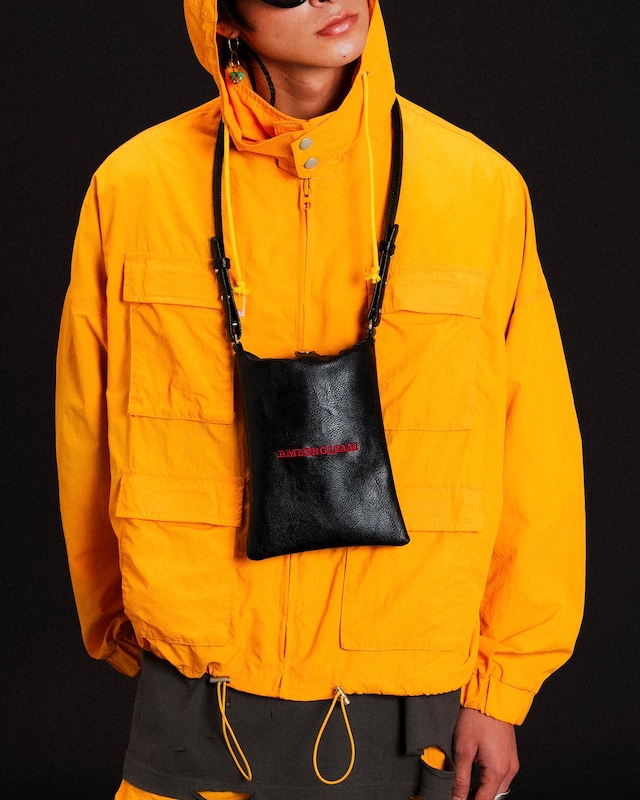 【５月上旬】ミニマルサコッシュ|ブラック