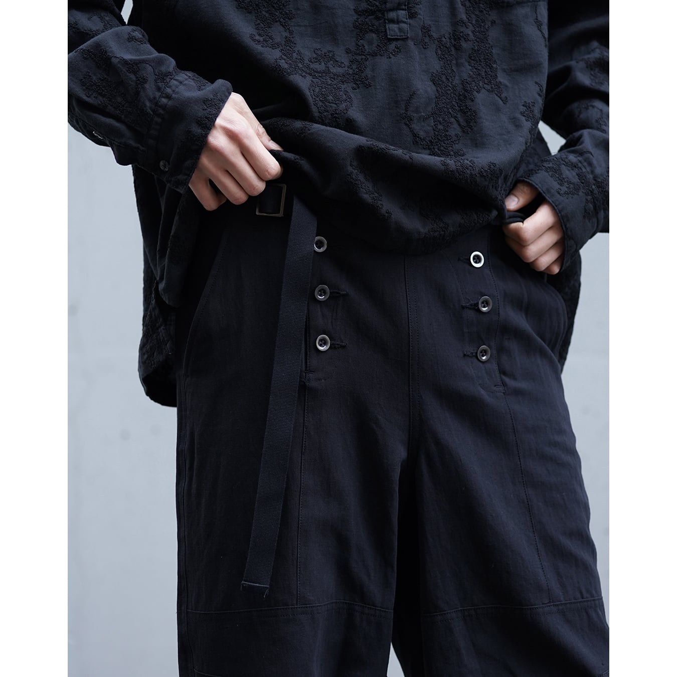 The Viridi-anne] (ザヴィリディアン) VI-3967-04 COTTON/LINEN SAILOR