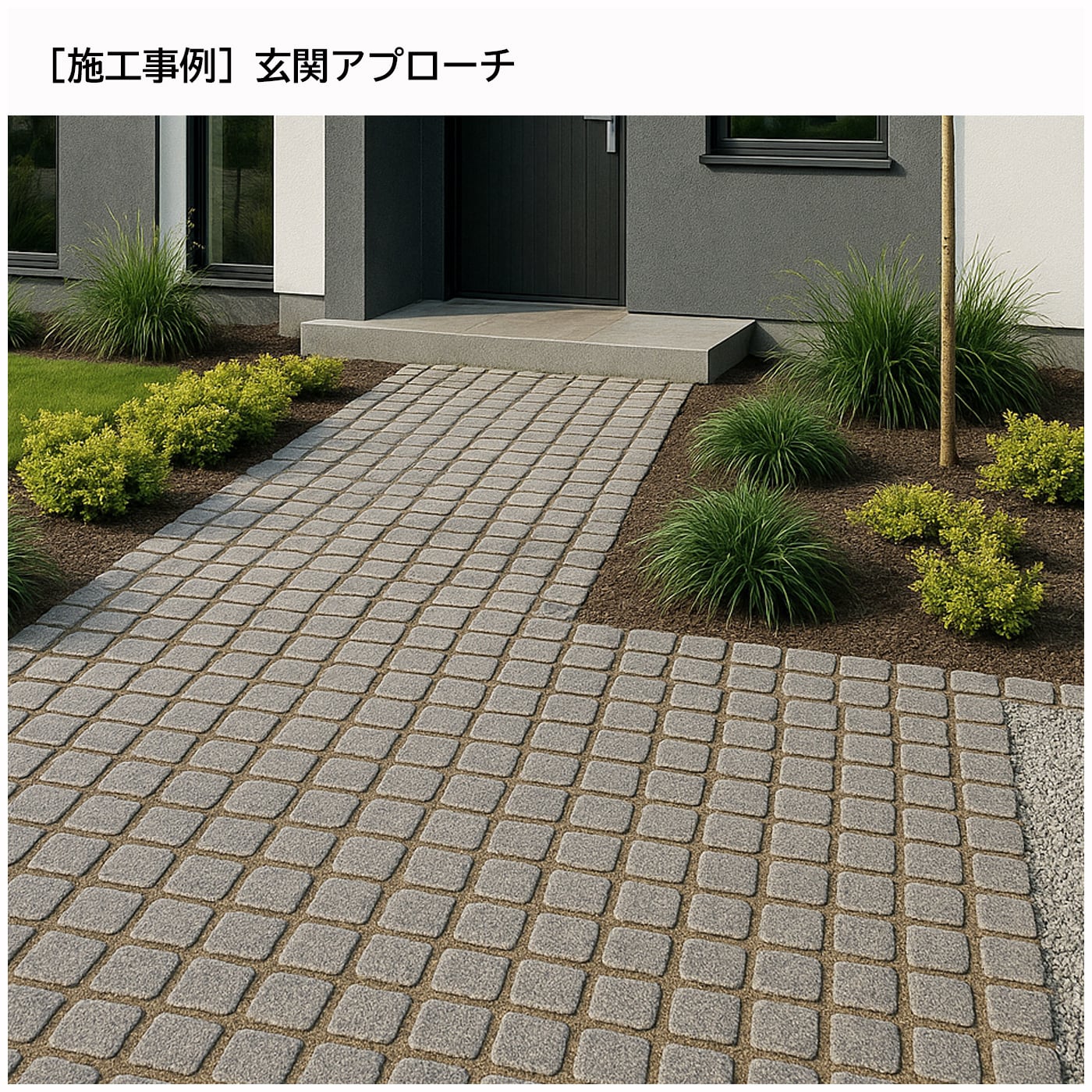 天然石ピンコロ 1丁 サビ（ベトナム産）12個セット｜花壇・縁取りDIYに