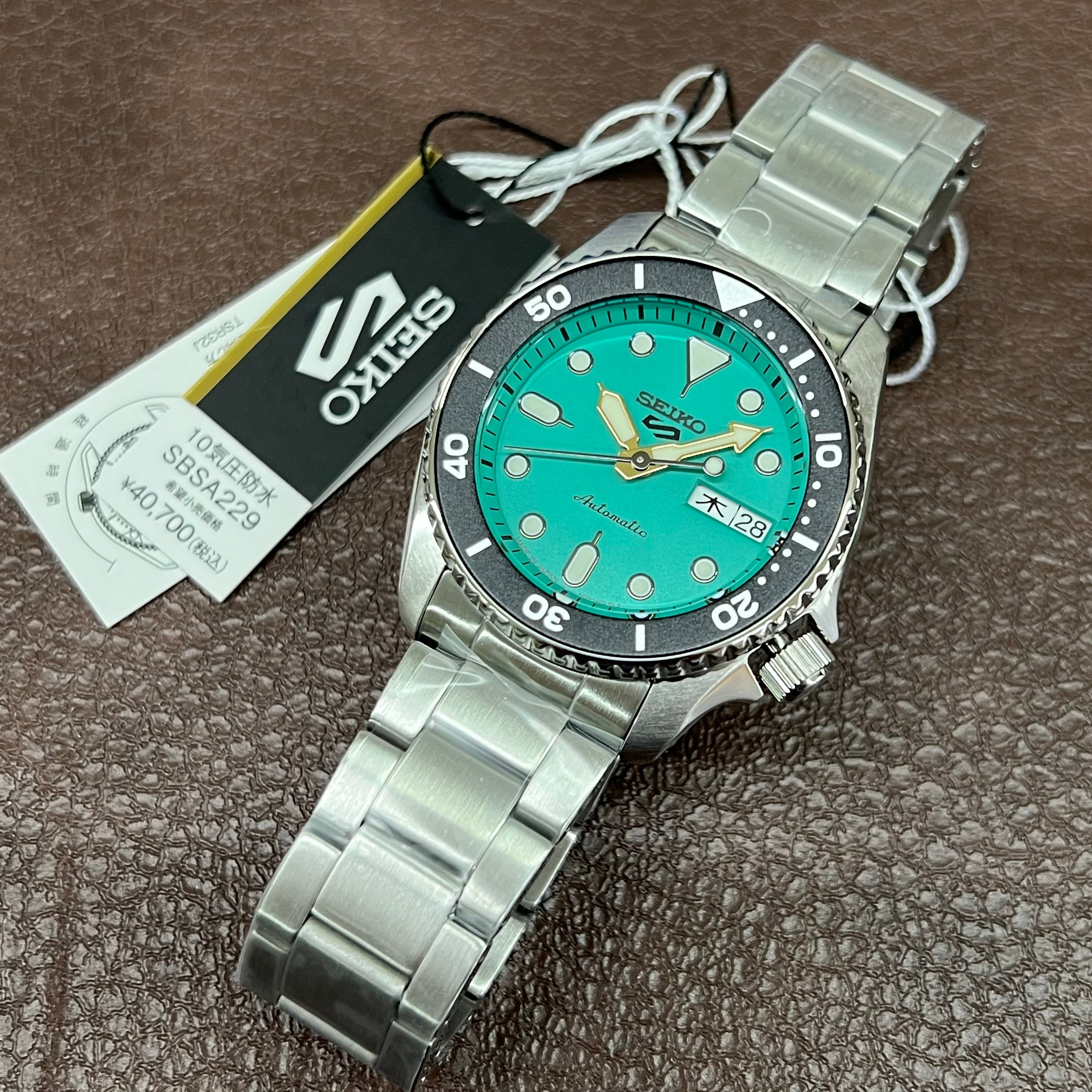 SEIKO セイコー5スポーツ SBSA229 [SKX Sports Style] メカニカル 自動 