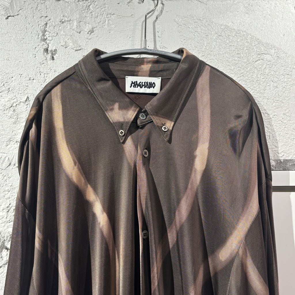 MAGLIANO マリアーノ Dyed Stripe Button Down Shirt 長袖シャツ