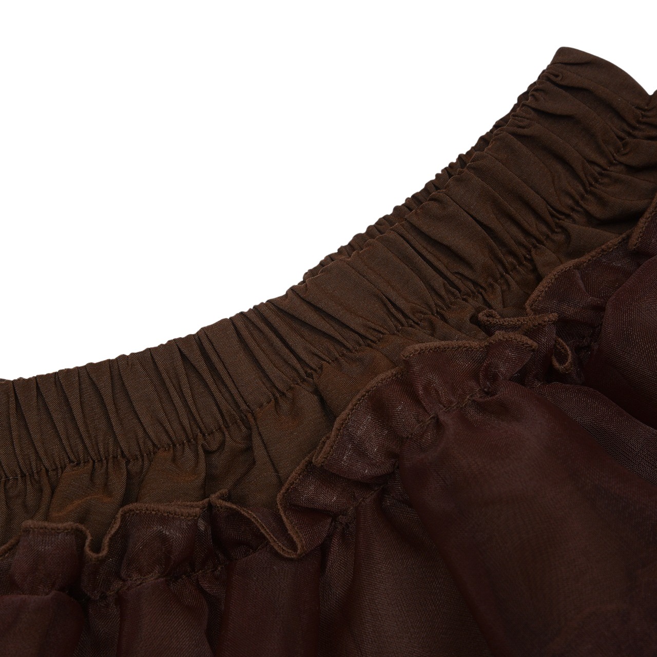 [FORKCHIPS] Caramel Cancan Skirt / [포크칩스] 카라멜캉캉스커트