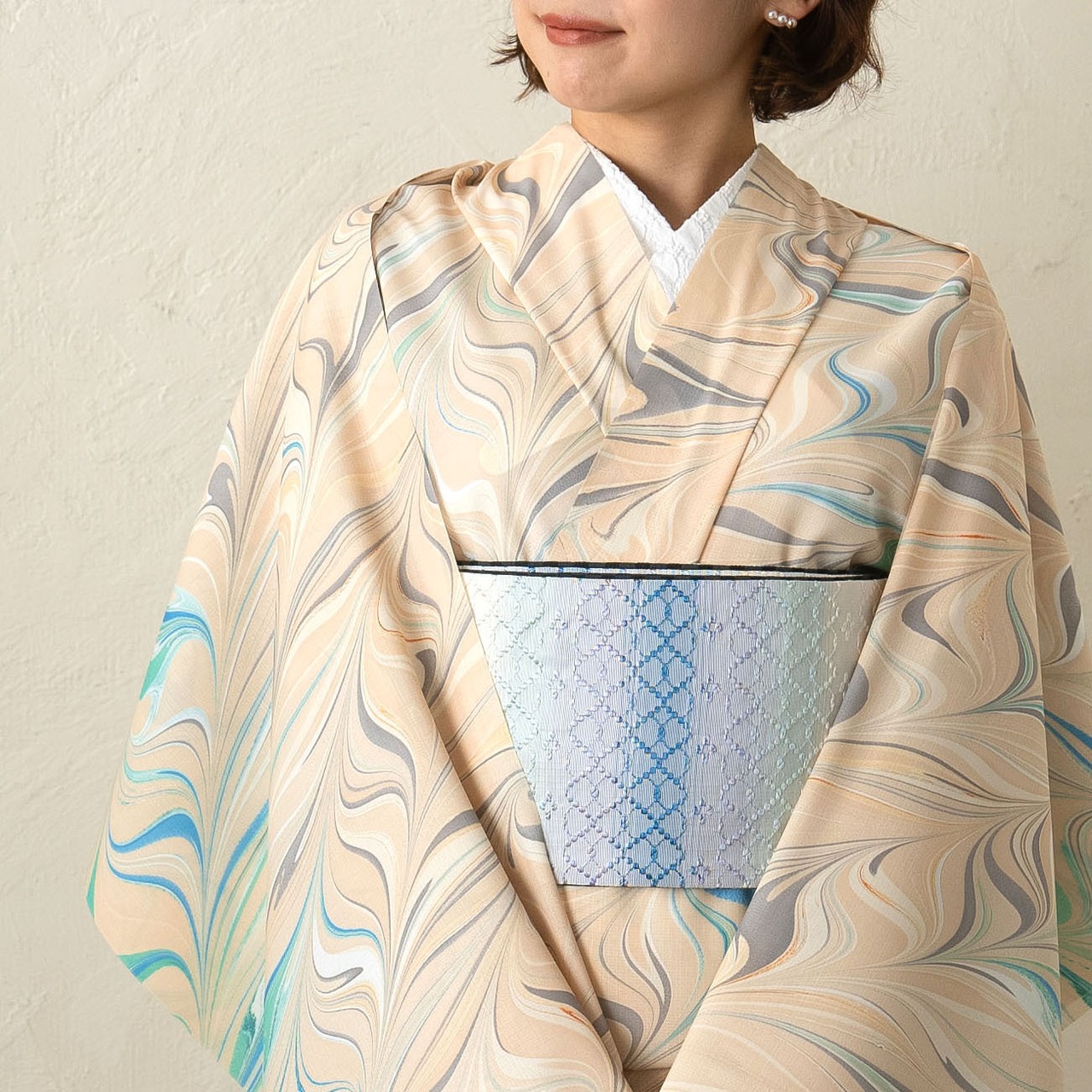 セオアルファ「波紋」〜浴衣・夏着物・単衣