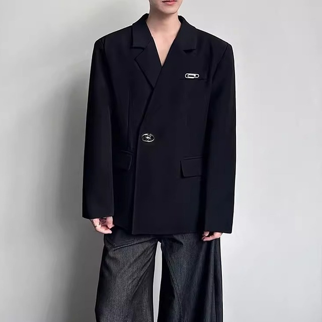 ダブルブレストモチーフジャケット 1color MOJ0342