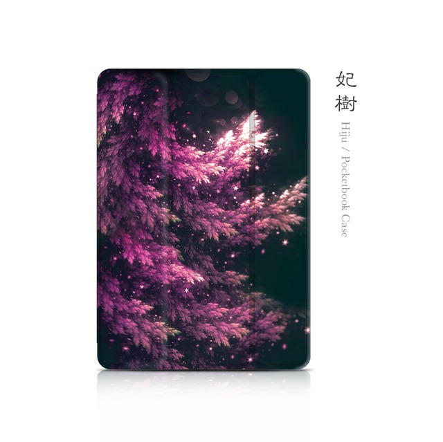 妃樹 - 和風 手帳型iPadケース（ダブル加工）