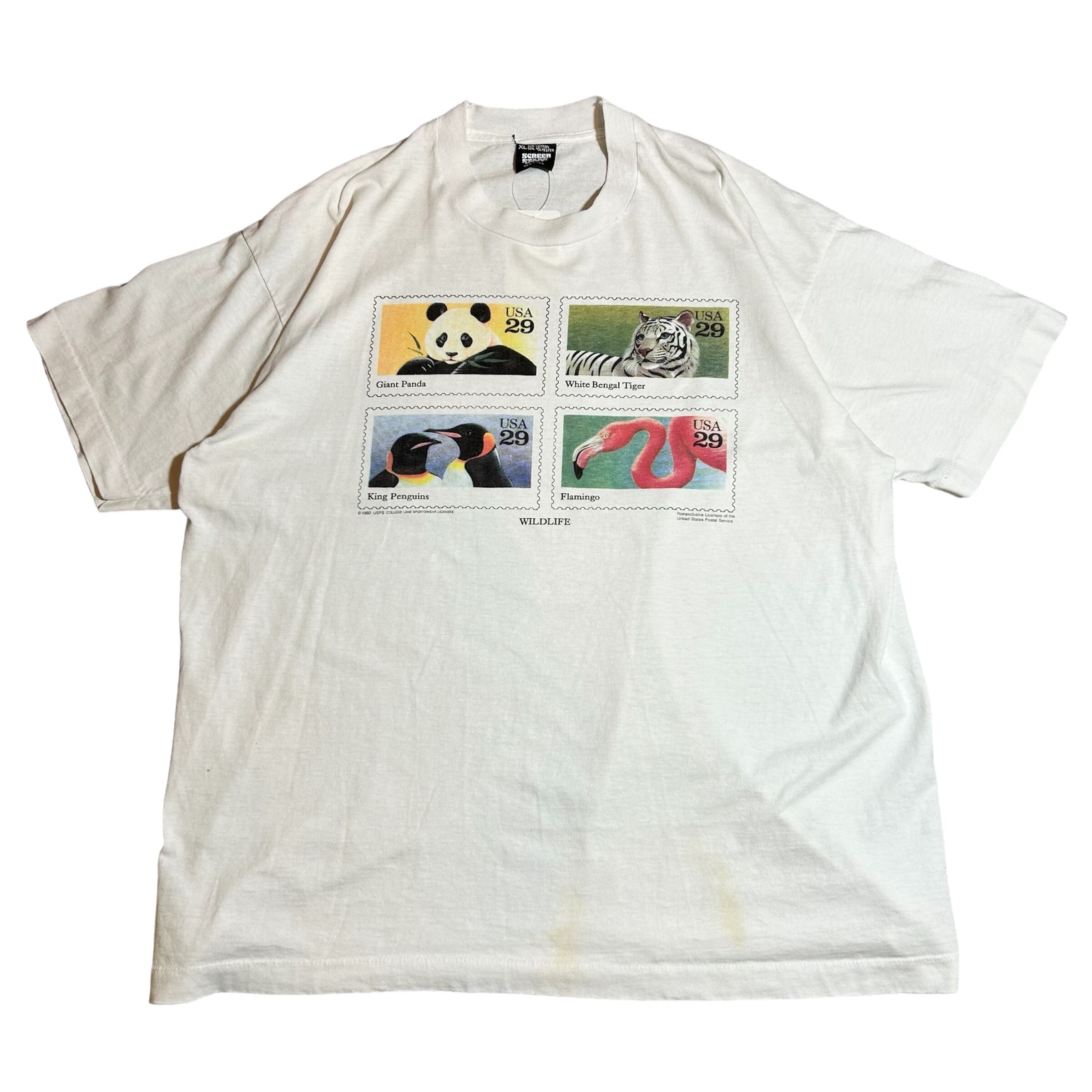 A373】SCREEN STARS BEST made in USA WILD LIFE animal panda A373】SCREEN STARS BEST made in USA WILD LIFE animal panda