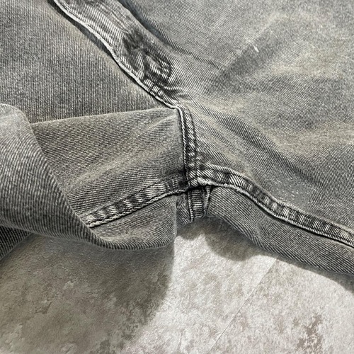 【W32 L0】 メキシコ製 usa levi's ブラック リーバイス 550 詳細写真8