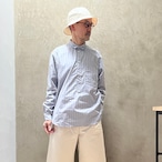 ASEEDONCLOUD/アシードンクラウド　HW pull-on シャツ　＃221610 stripe