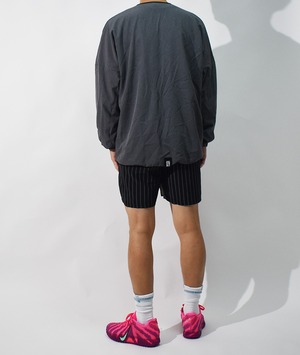 Switch stripe shorts : ブラック