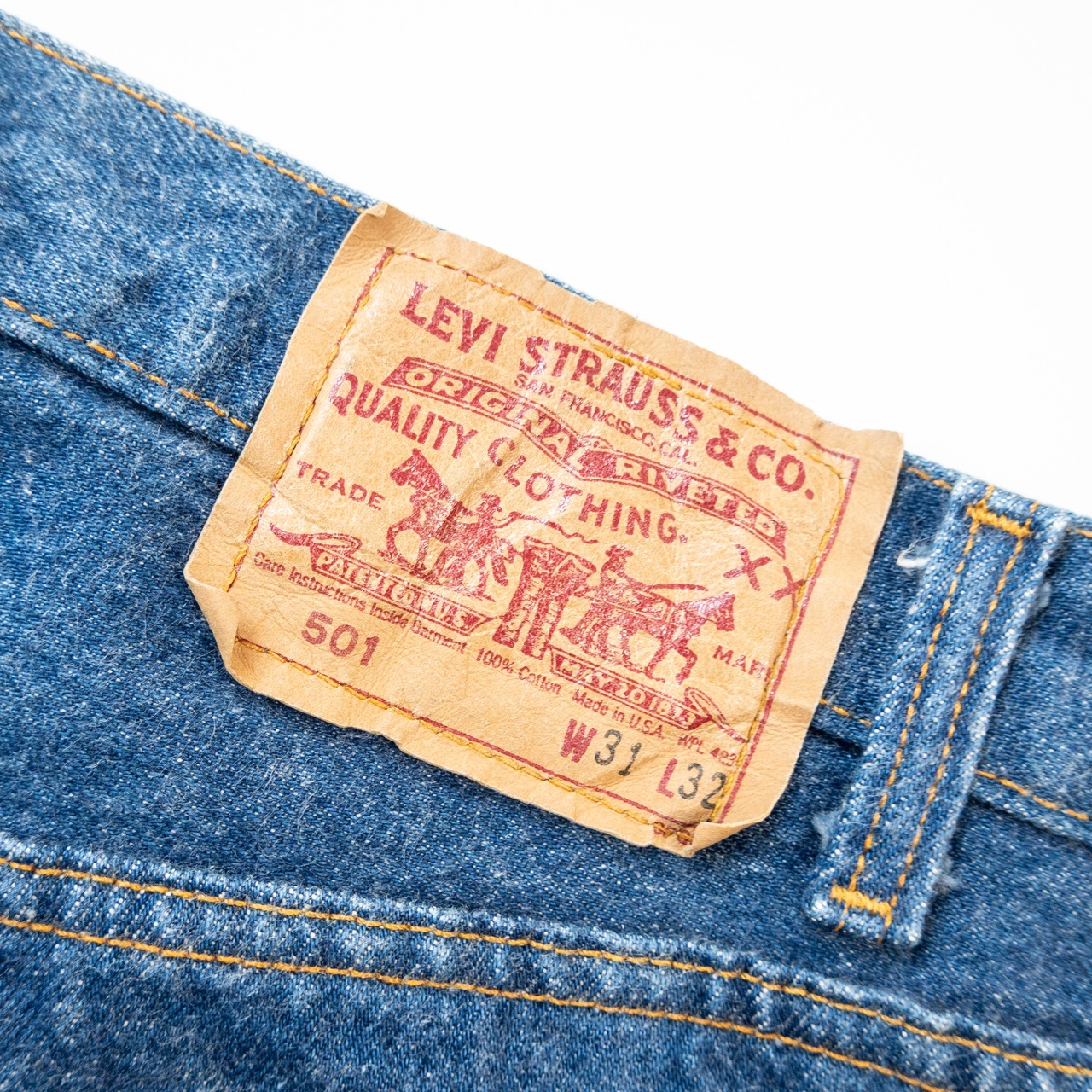 1990’s Levis 501 denim