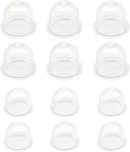 【特価処分】2サイズセット 12個入 プライマリーポンプ オイルカップ 外径22mm*6+外径19mm*6 草刈機 刈払機 チェーンソー 交換用 透明 クリア ハンディタイプエンジンポンプ