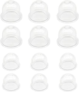 【特価処分】2サイズセット 12個入 プライマリーポンプ オイルカップ 外径22mm*6+外径19mm*6 草刈機 刈払機 チェーンソー 交換用 透明 クリア ハンディタイプエンジンポンプ