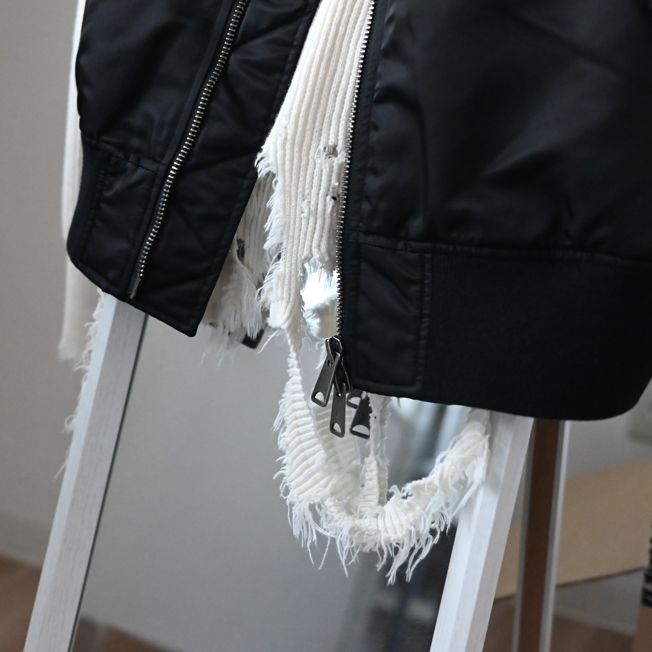 The DUFFER N NEPHEWS / CUT OFF FLIGHT VEST