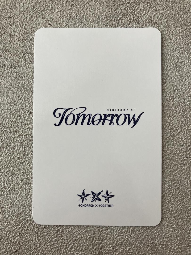 TXT ボムギュ　アメリカ限定 ウォルマート トレカ TOGETHER TXT ボムギュ TOMORROW walmart アメリカ トレカ | Pay ID