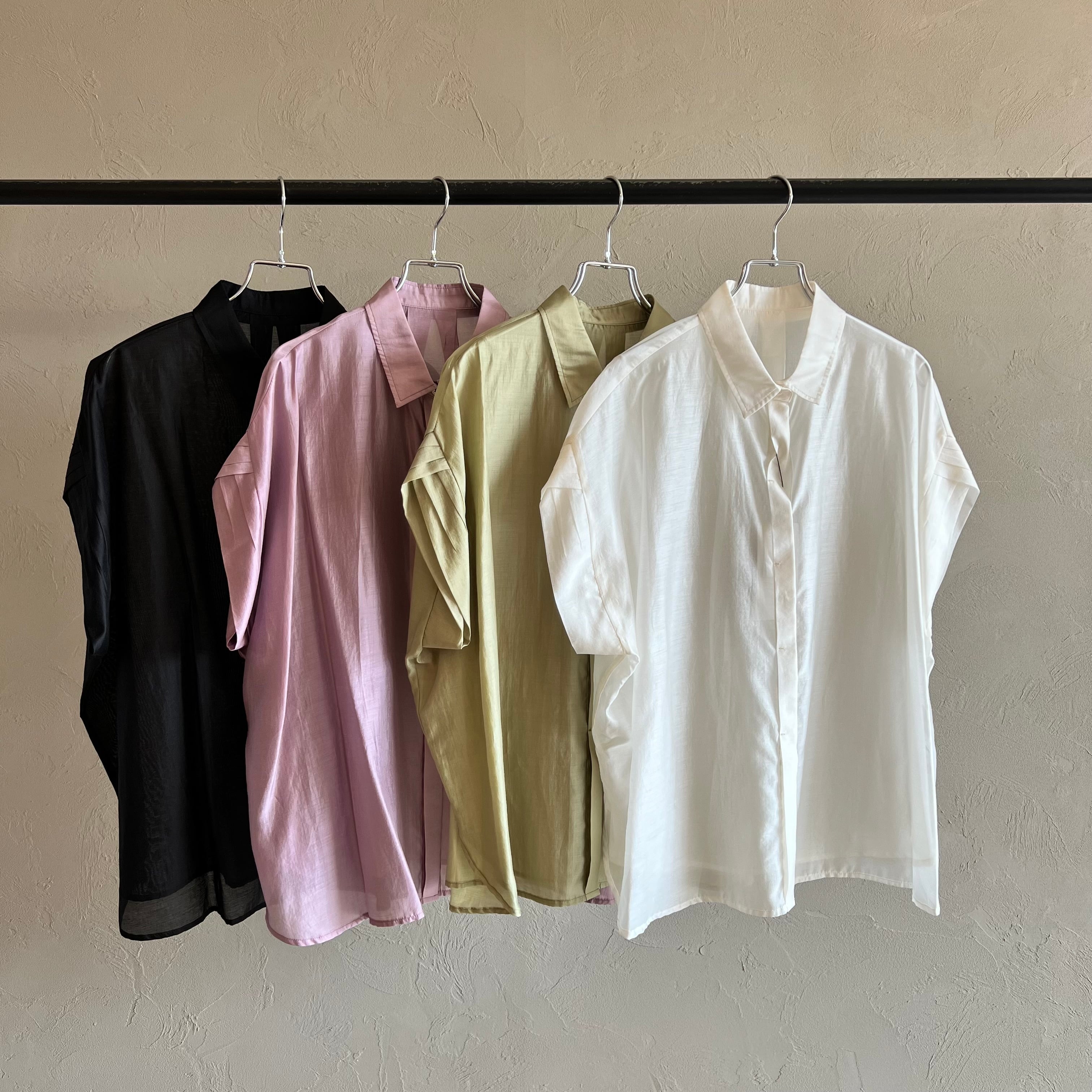 CLOCHE 】袖タックシアーシャツ | valance 福井｜レディース セレクト