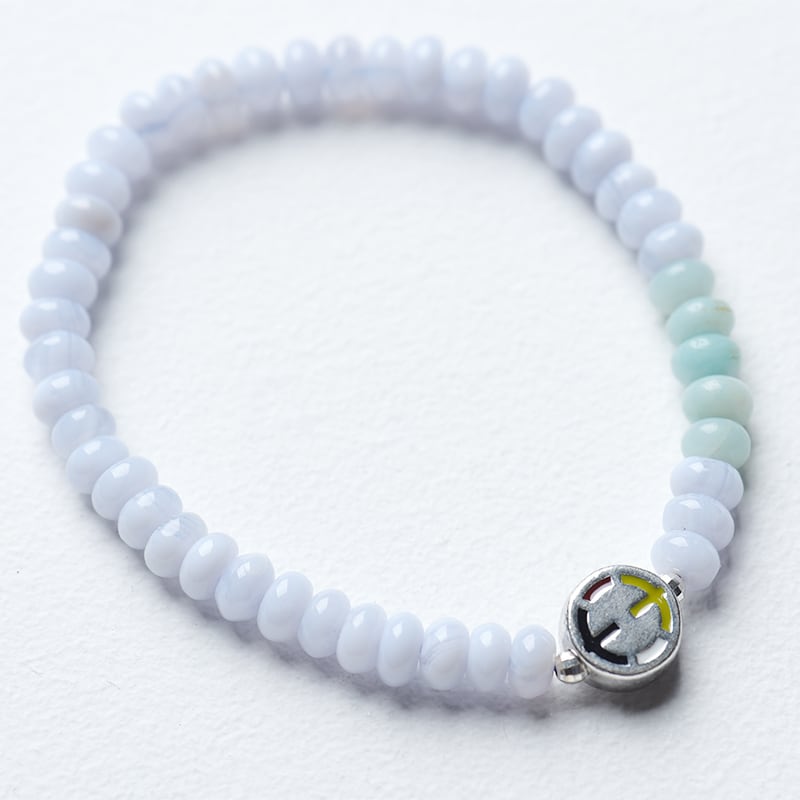 EQUALIZE / Bracelet BLUE LACE -L.Blue x L.Green- | equalize