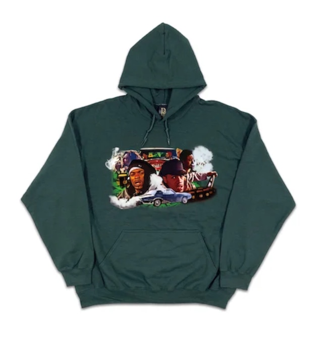 ＲＡＰ ＡＴＴＡＣＫ　"How High" Hoodie GREEN