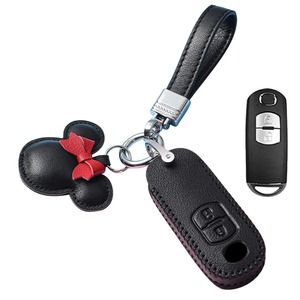 【在庫処分】キーケース マツダ用 スマートキーケース キーカバー 2ボタン マツダ専用設計 キーホルダー MAZDA CX-3 CX-4 CX-7 CX-9 アクセラ スポーツ セダン等に適用キーケース