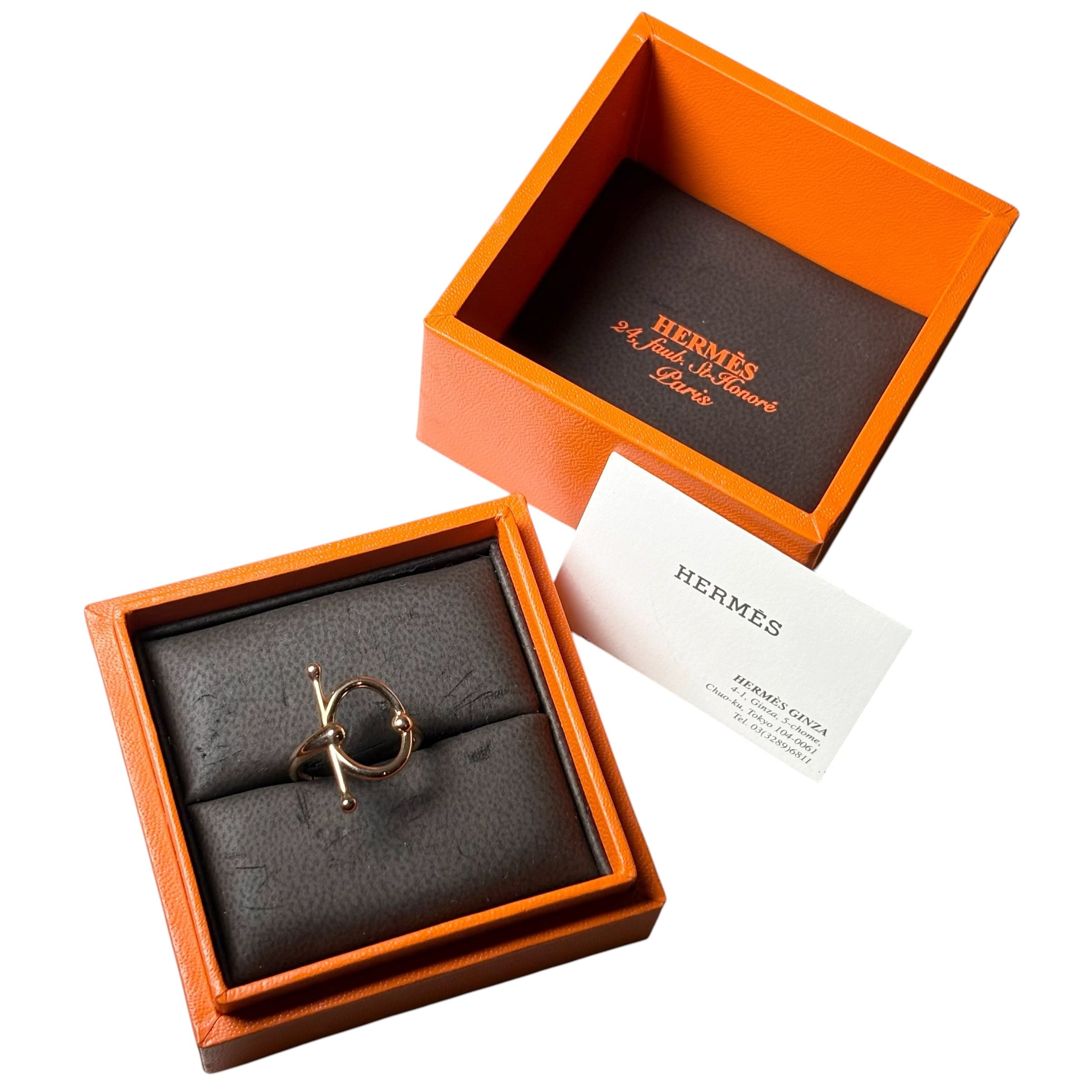 MOSCHINO silver × k10 gold heart chain ring | NOIR ONLINE