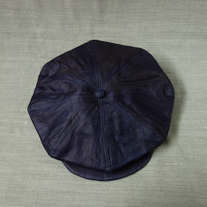 drapers linen cap / indigolinen