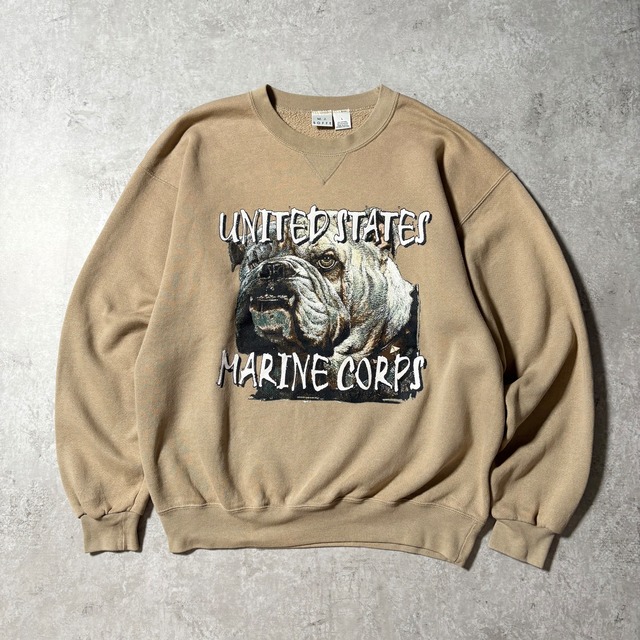 1990s "Bulldog Design" Sweat "Made in USA"