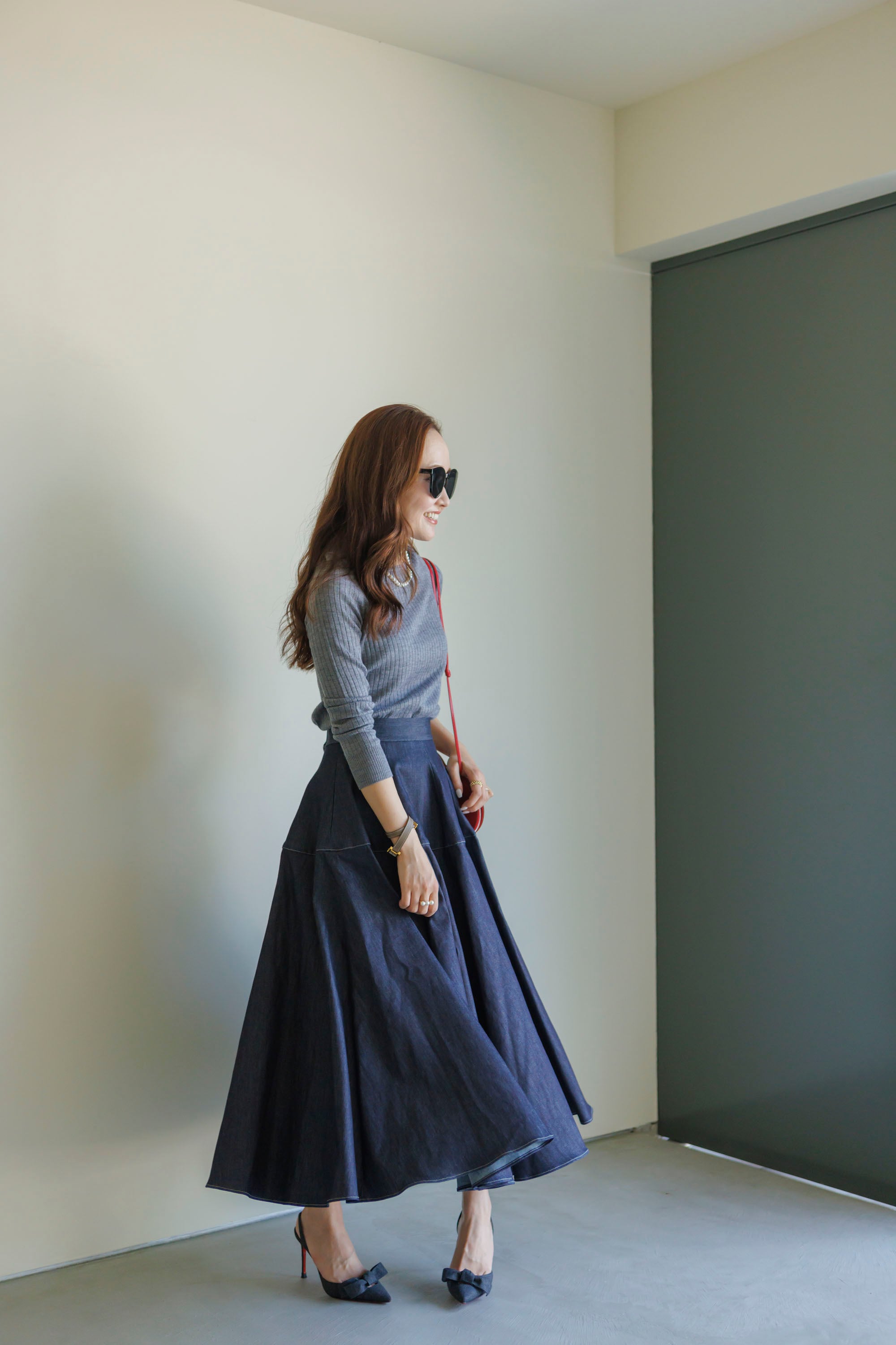 9/27(FRI)21:00ーvolume flare skirt 即納 | Bluelea 
