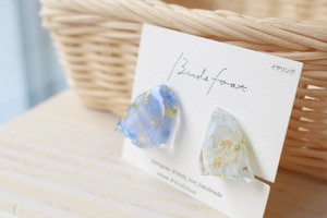 birds foot/デルフィニウムのカケラ イヤリング