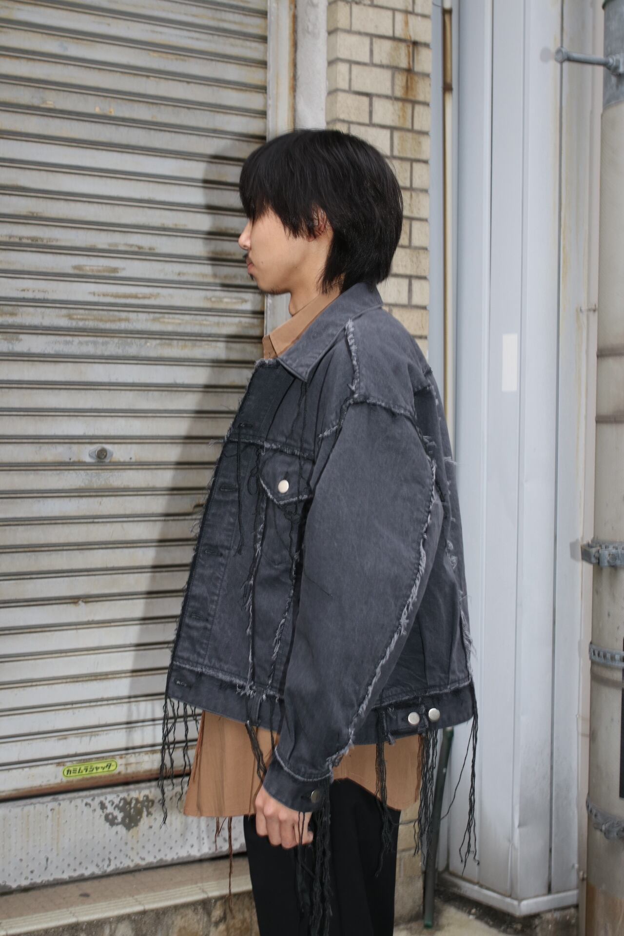 26SS】Midorikawa DENIM JACKET (BLACK) MID26SS-JK03 | IAAAM ONLINE 26SS】Midorikawa DENIM JACKET (BLACK) MID26SS-JK03 | IAAAM ONLINE