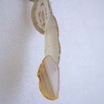 White Memory - アゲートヒーリングチャイム / Agate Sun Catcher Wind Chime 252